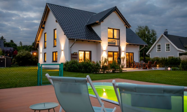 Ein Elbe-Haus® mit Swim Spa